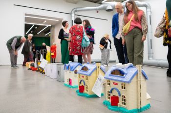 Alumni at Towner Gallery for Turner Prize Exhibition