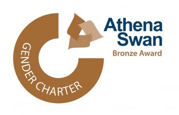 A logo representing the bronze Athena Swan award