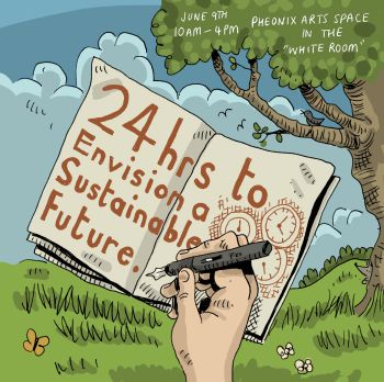 Logo for event ' 24hrs to envision a more sustainable future'