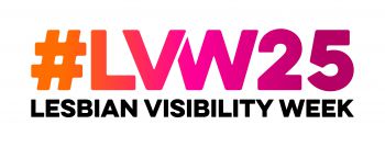 The official Lesbian Visibility Week logo