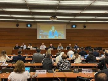 Photo: UNECE Committee on Innovation, Competitiveness and Public-Private Partnerships (CICPPP), Palais des Nations in Geneva
