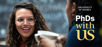 Woman in cafe smiling