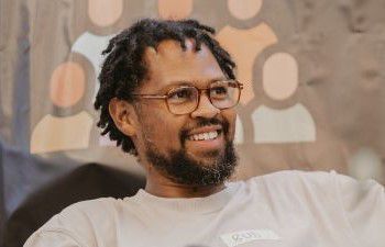 Bud Johnston smiling