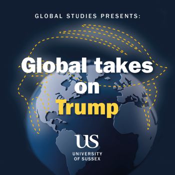 Global Takes on Trump podcast logo