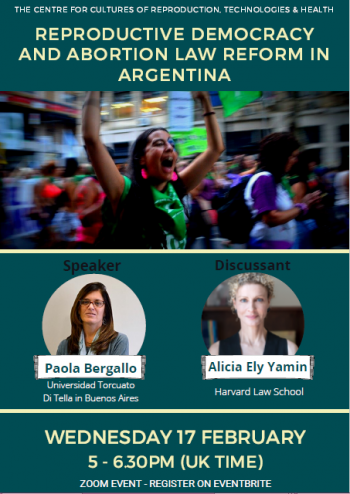 Reproductive Democracy and Abortion Law Reform in Argentina