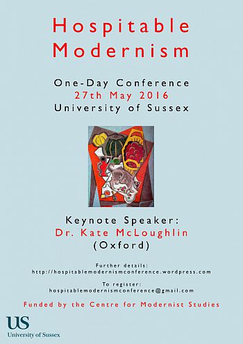 Hospitable Modernism poster